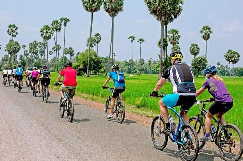 Angkor Bike tour & Gondola Sunset Boat w/ Drinks & Snack - Key points at a glance