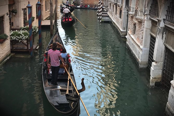 Charming Gondola Ride on the Grand Canal & Gondola Gallery™ - Madonna della Salute at the mouth of the canal