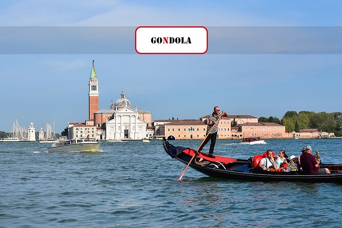 Charming Gondola Ride on the Grand Canal & Gondola Gallery™ - A short walk toward the canals