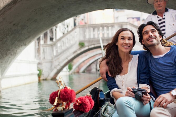 Crafted Gondola Ride under Breathtaking Bridge of Sighs™ - The Shared Boat and the Atmosphere