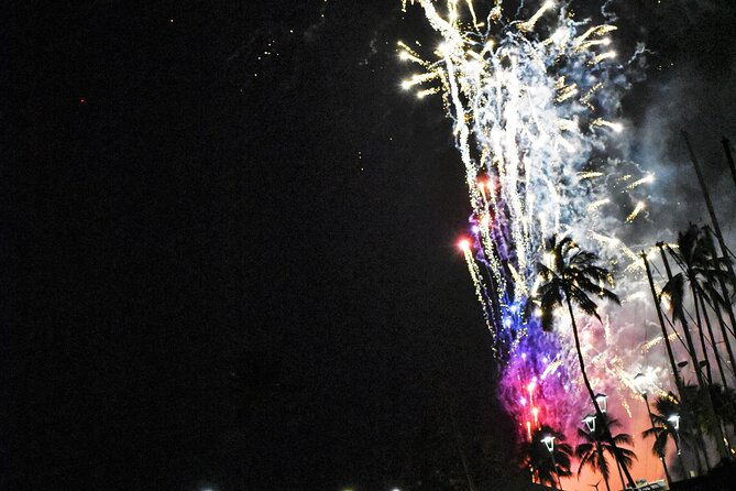 Fireworks Waikiki Gondola Cruise -lots of fun- - Weather is part of the decision