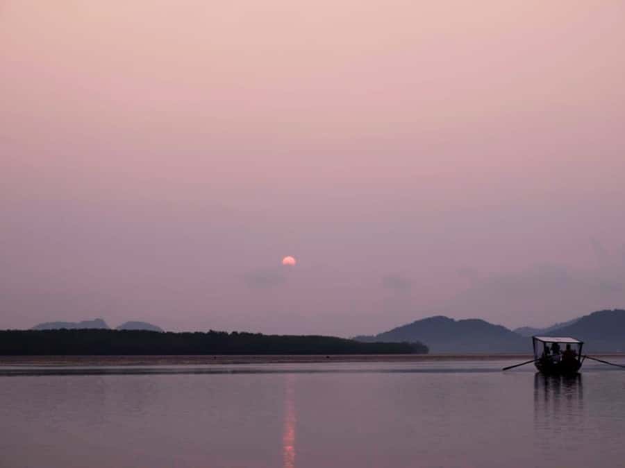 Ko Lanta: Sunrise Gondola Boat Ride with Breakfast - Returning through the mangrove forest