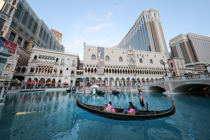 Las Vegas Super Saver: Madame Tussauds with Gondola Boat Ride - Collecting the voucher and choosing your gondola time