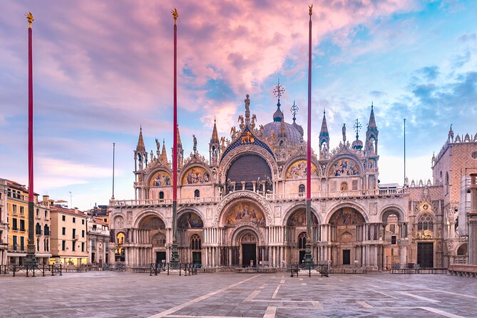 Ravenna Port to Venice with Deluxe Tour by Boat and Gondola - St. Mark’s Square, Basilica, and Doge’s Palace