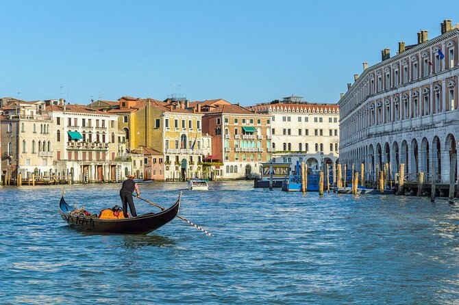 Ravenna Port to Venice with Deluxe Tour by Boat and Gondola - Walking to Rialto Bridge and market