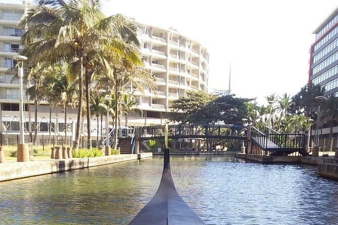 Relaxing Gondola Boat Ride on the Durban Point Waterfront Canal - A gentle ride through Durban Point Waterfront