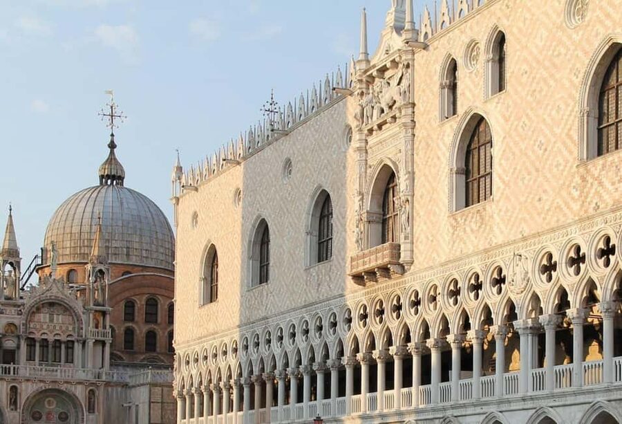 Venice Essential: Doge’s Palace, Prisons & Gondola option - Starting beneath St. Mark’s blue Clock Tower