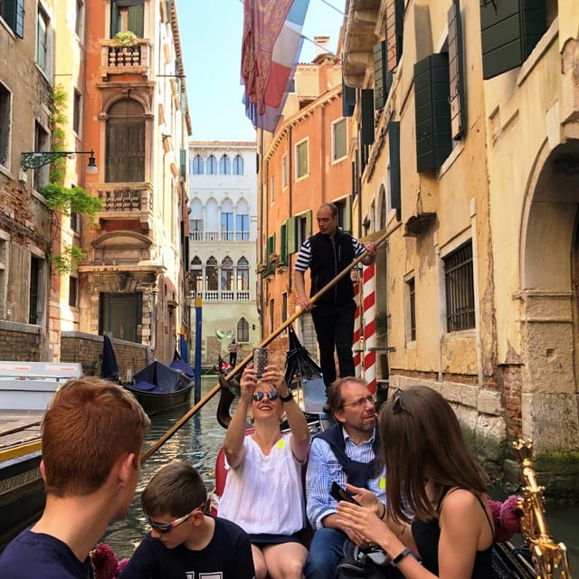 Venice: Private Grand Canal Gondola Ride from Rialto - Along the Grand Canal to Ca’ d’Oro