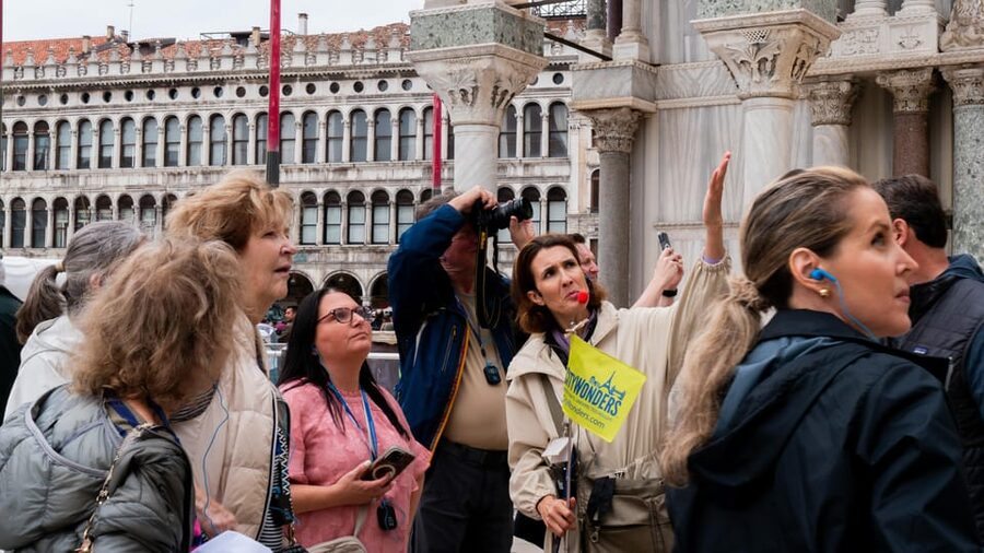 Venice: St. Mark's Basilica Guided Tour and Gondola Ride - From sacred interior to open water
