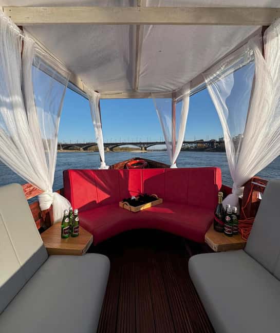 Warsaw: Private Gondola Cruise for Special Occasions - From the Sappers Monument to Port Czerniakowski